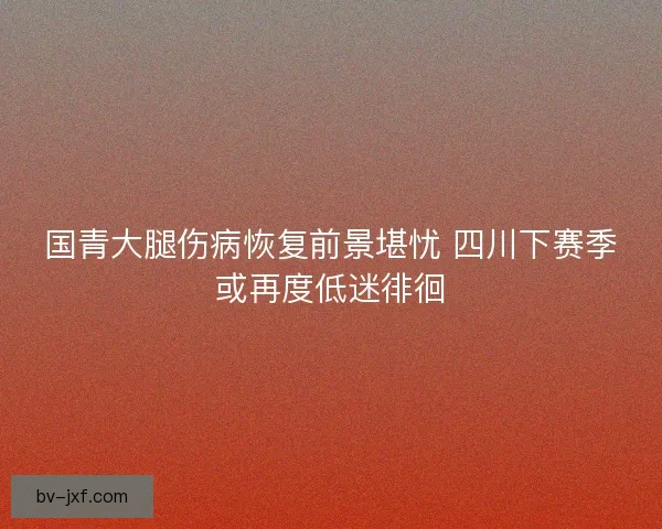 国青大腿伤病恢复前景堪忧 四川下赛季或再度低迷徘徊